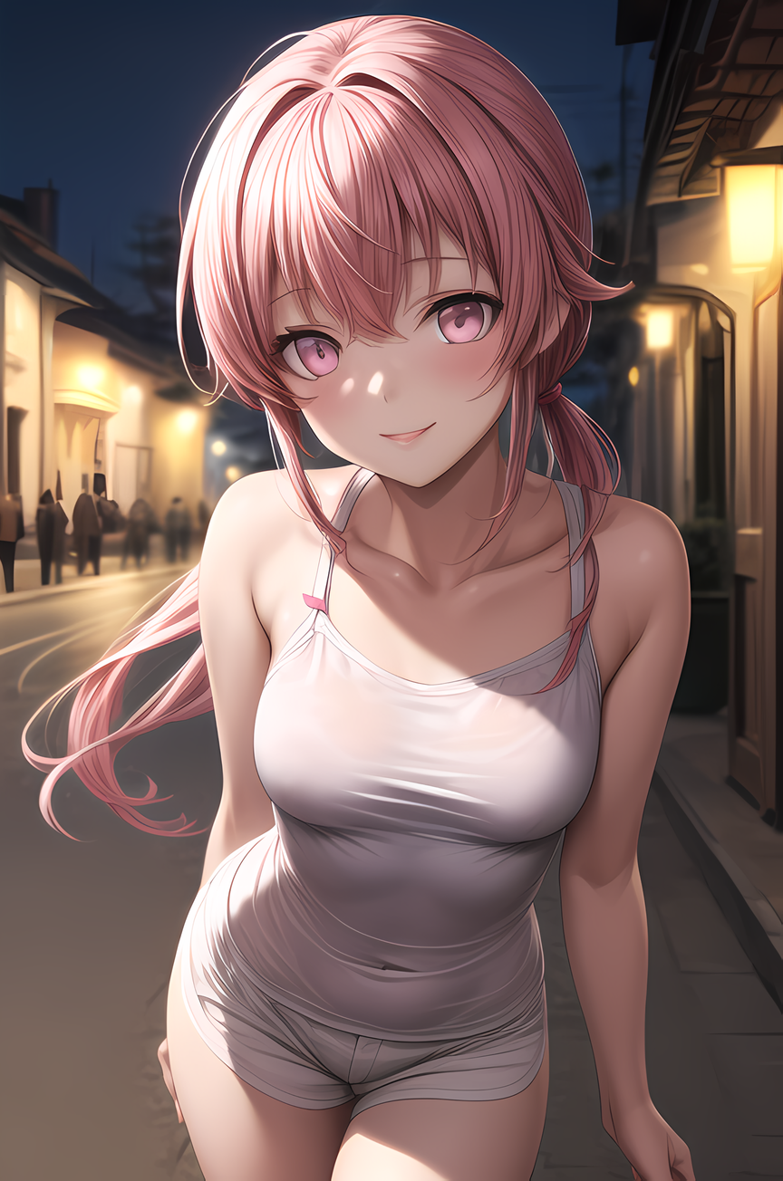 AI Art: Sweet Yuno Gasai by @Rhalia#1860 | PixAI