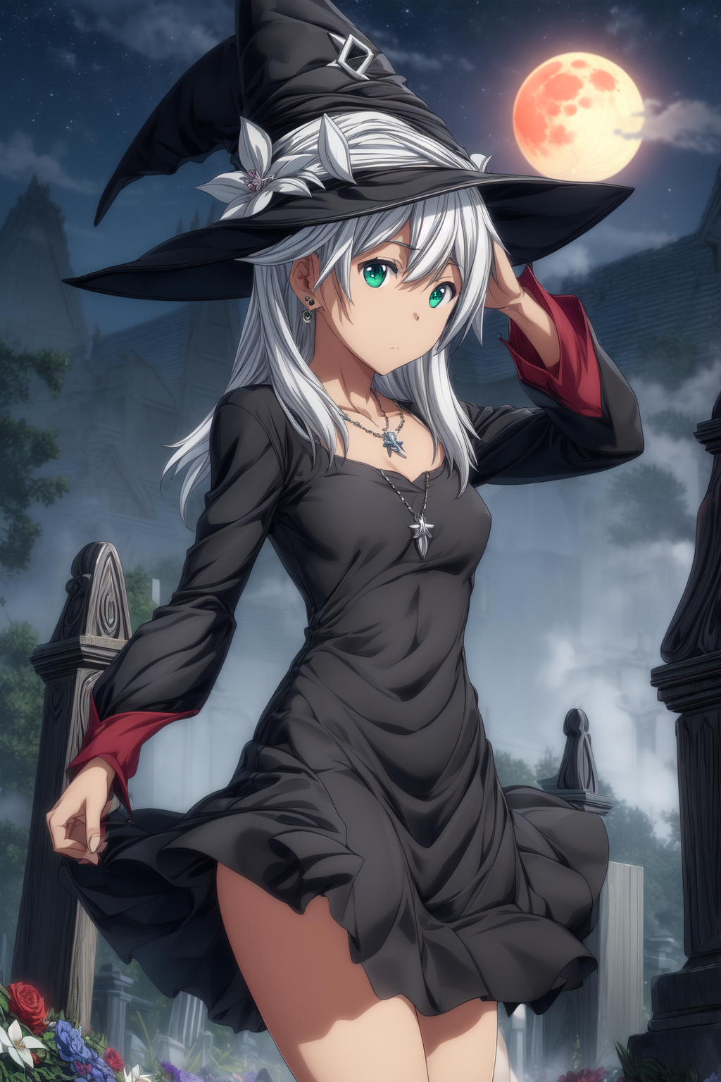 AI Art LoRA Model: AKANE KOWATA(FLYING WITCH) | PixAI