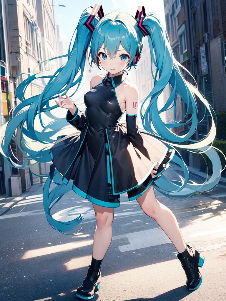 AI Art: Miku in a cute dress por @Gamer T | PixAI