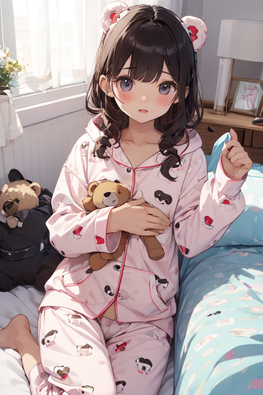 Anime girl in pjs new arrivals