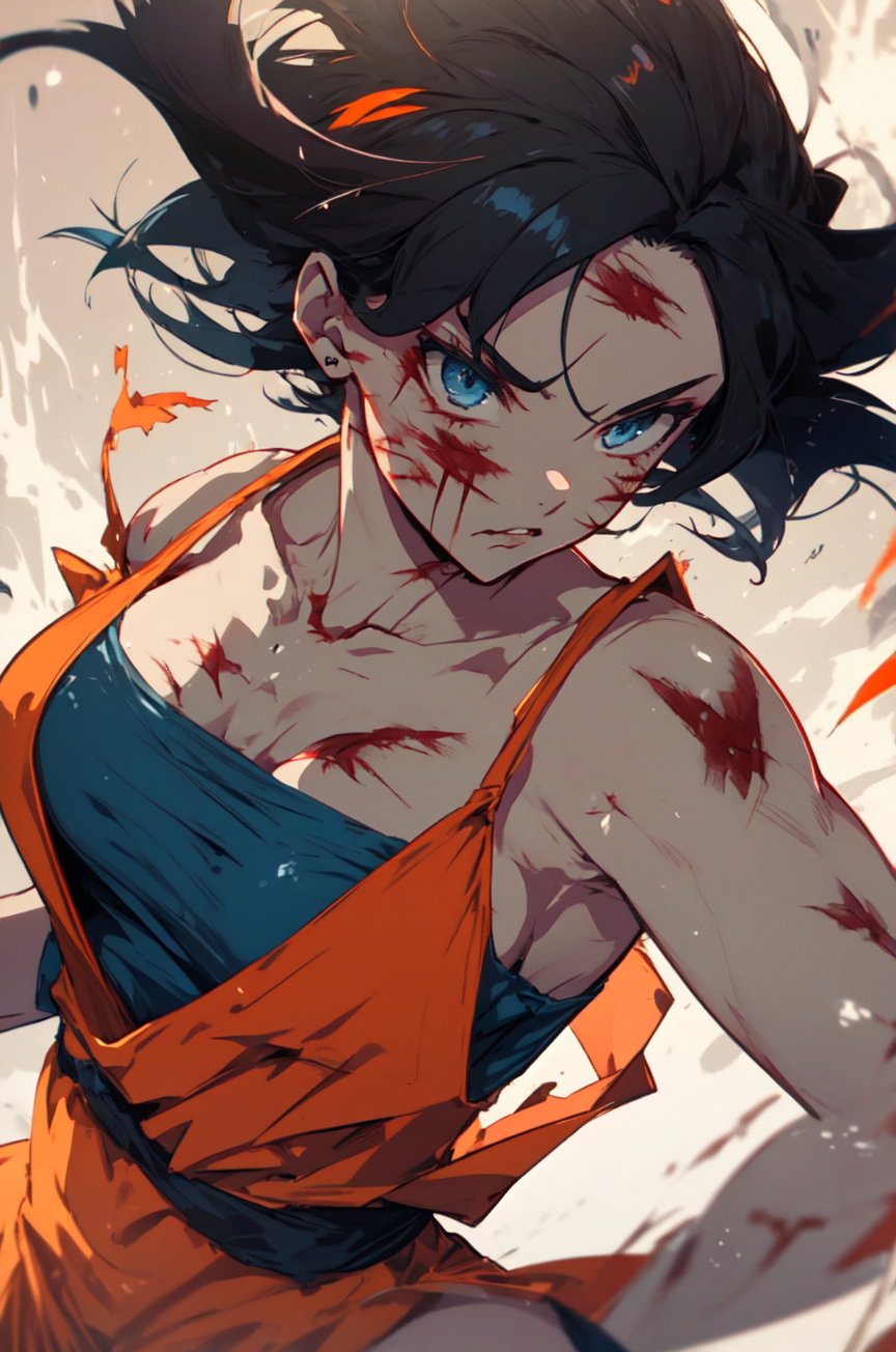 AI Art: Goku Female by @Jay T. Doggzone | PixAI