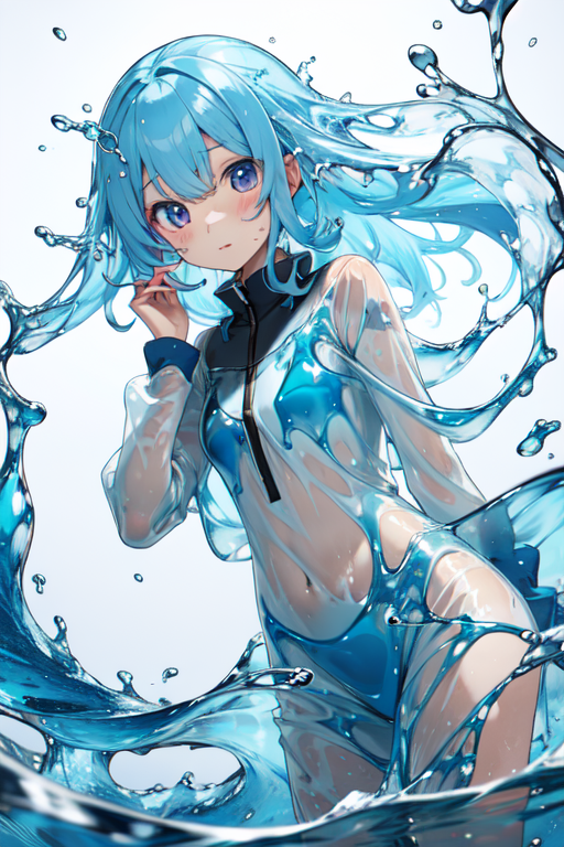 Ai Art Slime Girl By Unctrl Pixai Anime Ai Art Generator For Free 1098