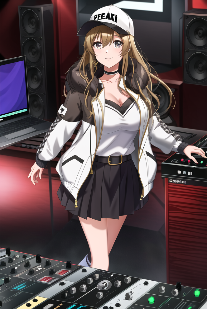 AI Art: 響子&DJ studio by @雷ゼックス | PixAI