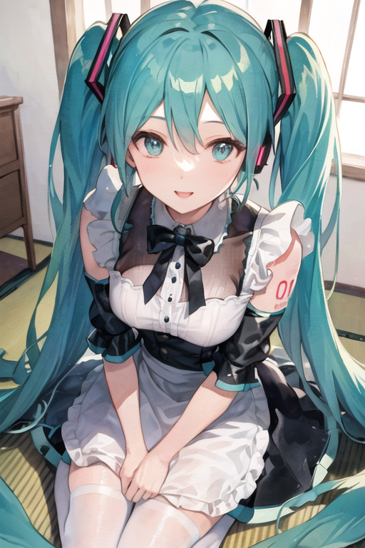 Ai Art Maid Miku By Potee Pixai Anime Ai Art Generator For Free Hot Sex Picture