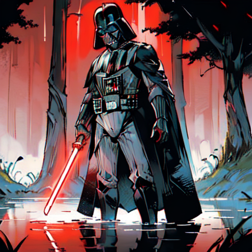 AI Art: Darth vader by jim lee by @Marmageddon | PixAI - Anime AI Art ...