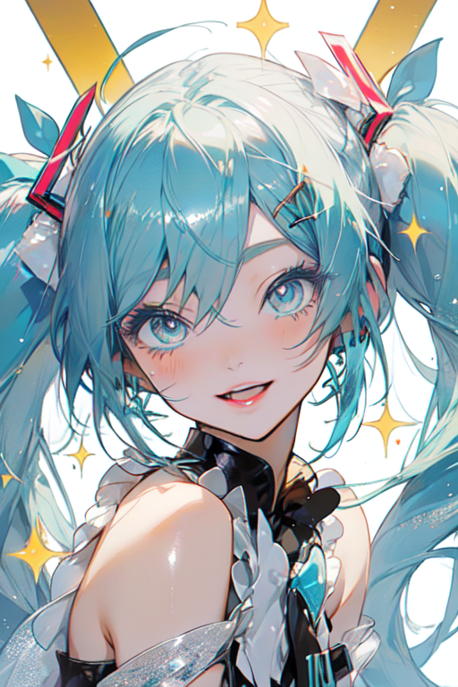 AI Art: Hatsune Miku by @GeoShire | PixAI