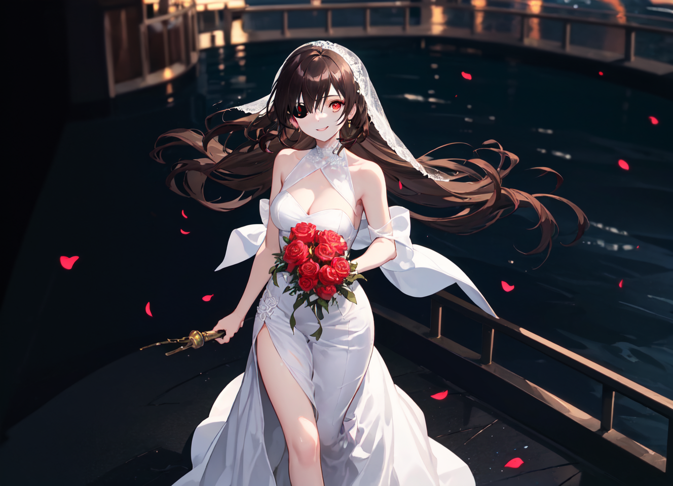 AI Art Lee Sooyeon Wedding dress by Arthrun 2841 PixAI