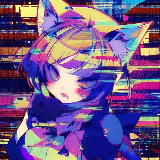 AI Art Model: glitchcore imade style | PixAI