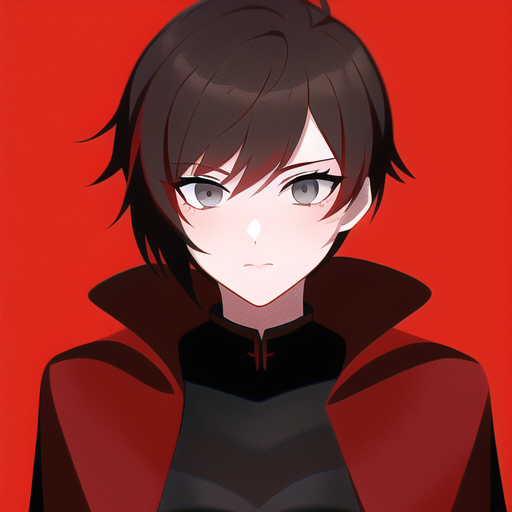 AIイラスト: Ruby Rose (RWBY) 作者 @user-1543742187768576215 | PixAI