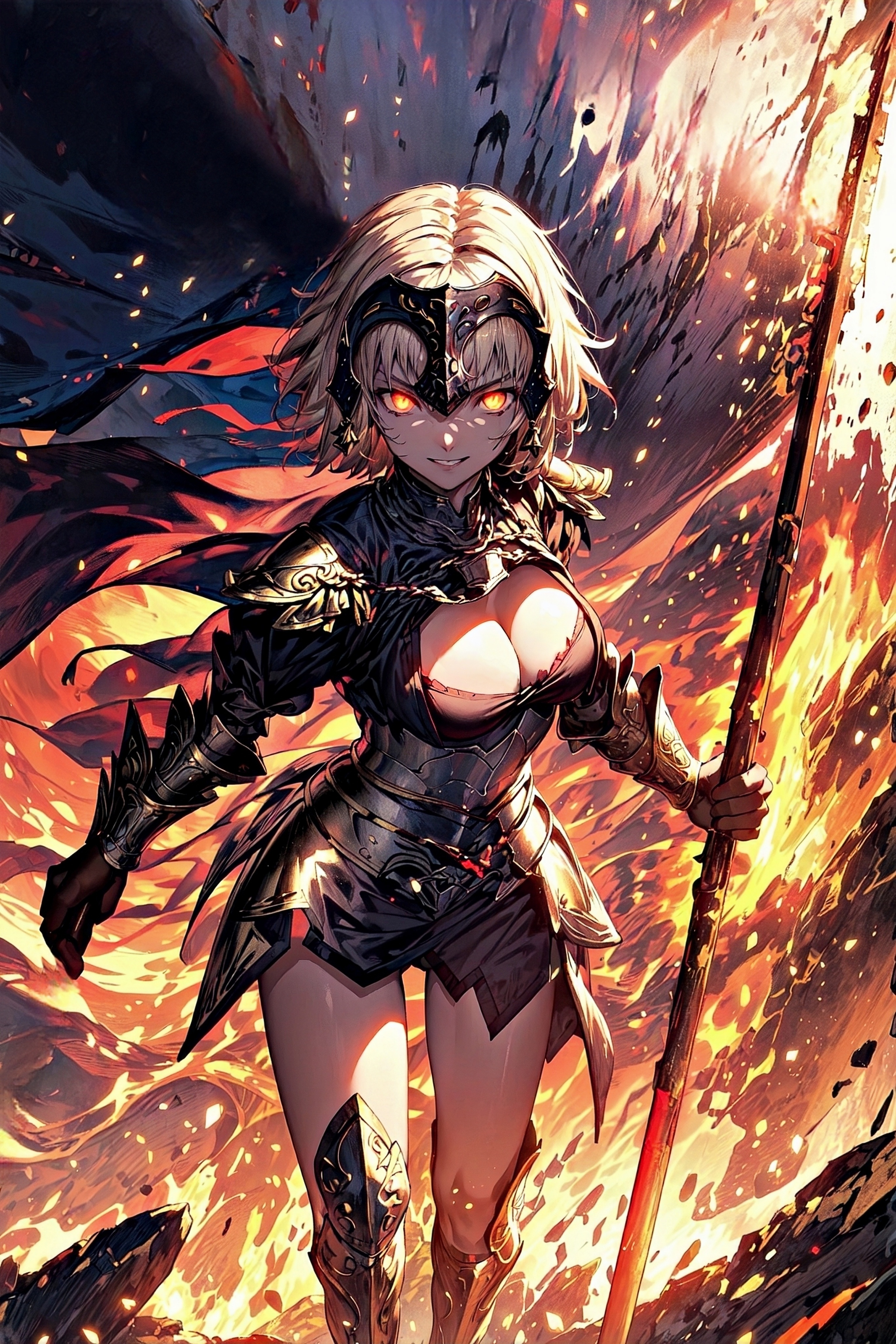 Jeanne D'ARC in 2023  Anime warrior, Jeanne d arc, Anime