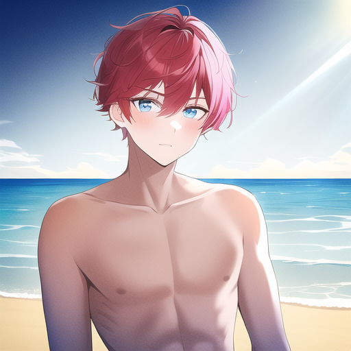 AI Art: Red hair boy by @Naisu