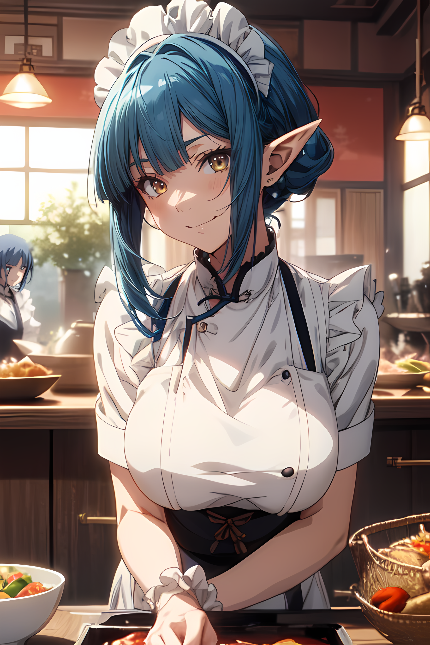 AI Art: Kitchen maid by @Fay Wild