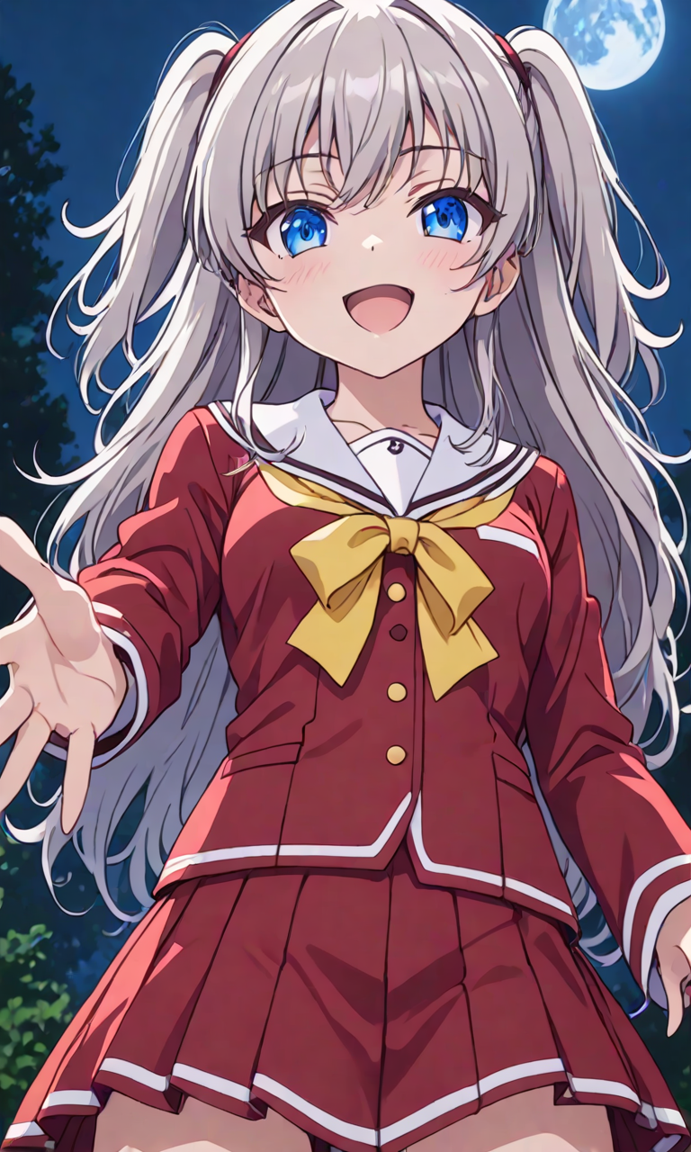 Arte AI: Nao Tomori (友利 奈緒) ／Charlotte (シャーロット) por @na | PixAI