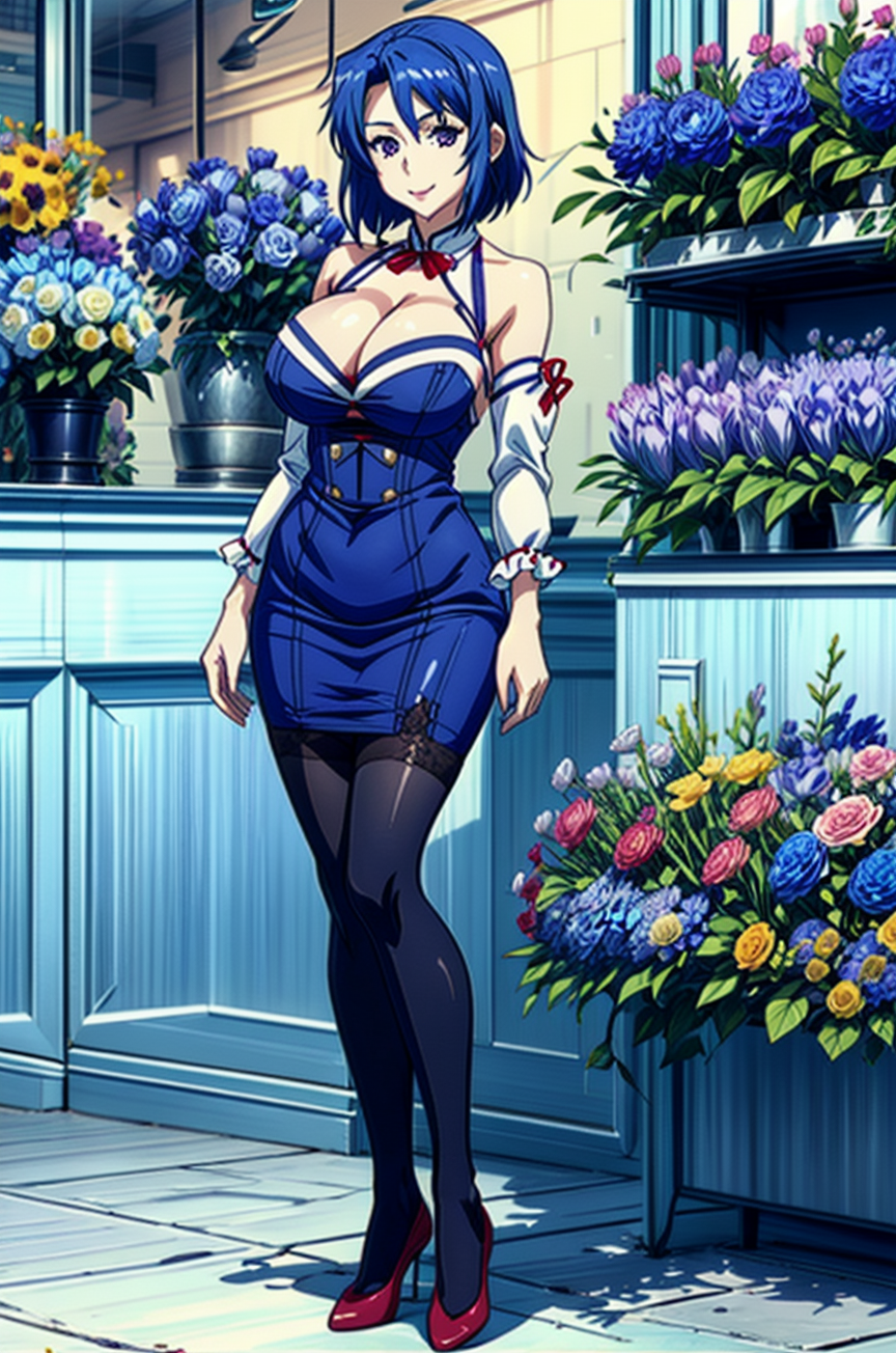 AI Art: Mai Katsuragi(flower shop) por @John Dake | PixAI