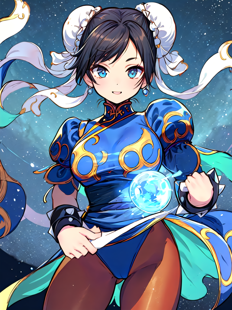 AI Art: little Chun Li by @Santa_PPON 🗿 | PixAI