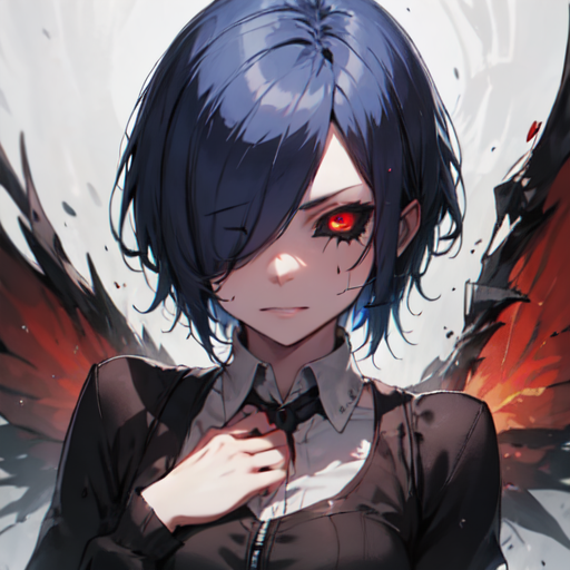 AI Art: Kirishima Touka Tokyo Ghoul by @2号 | PixAI