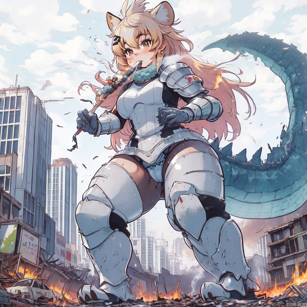 AI Art: giantess by @SKTKT | PixAI