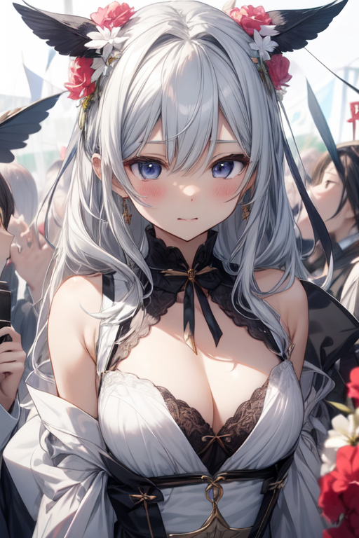 女豹 AI Art: めるる、ミニスカ美脚 “女豹”ポーズが反響「天使！」「お尻が見えそう」 by @akaunto0427#0 | PixAI