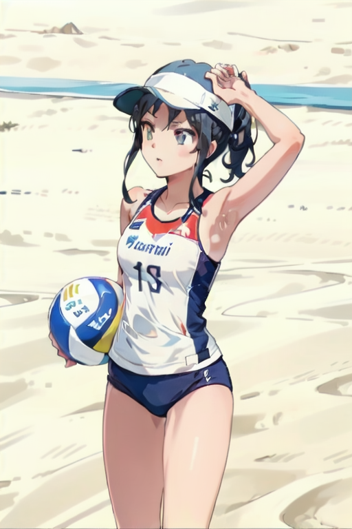 This picture come from internet  Volleyball anime, Volleyball girls,  Kawaii anime girl