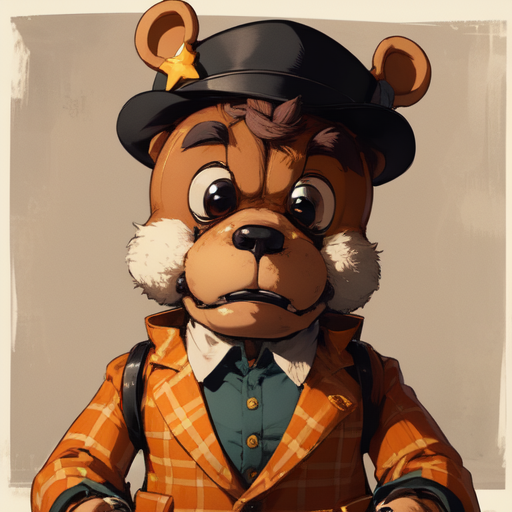 Human Freddy Fazbear (Fnaf 1) Ally_is_random - Illustrations ART street