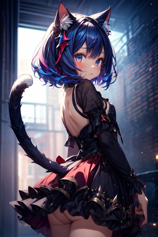 AI Art: cat girl. by @user-1579476938107098794