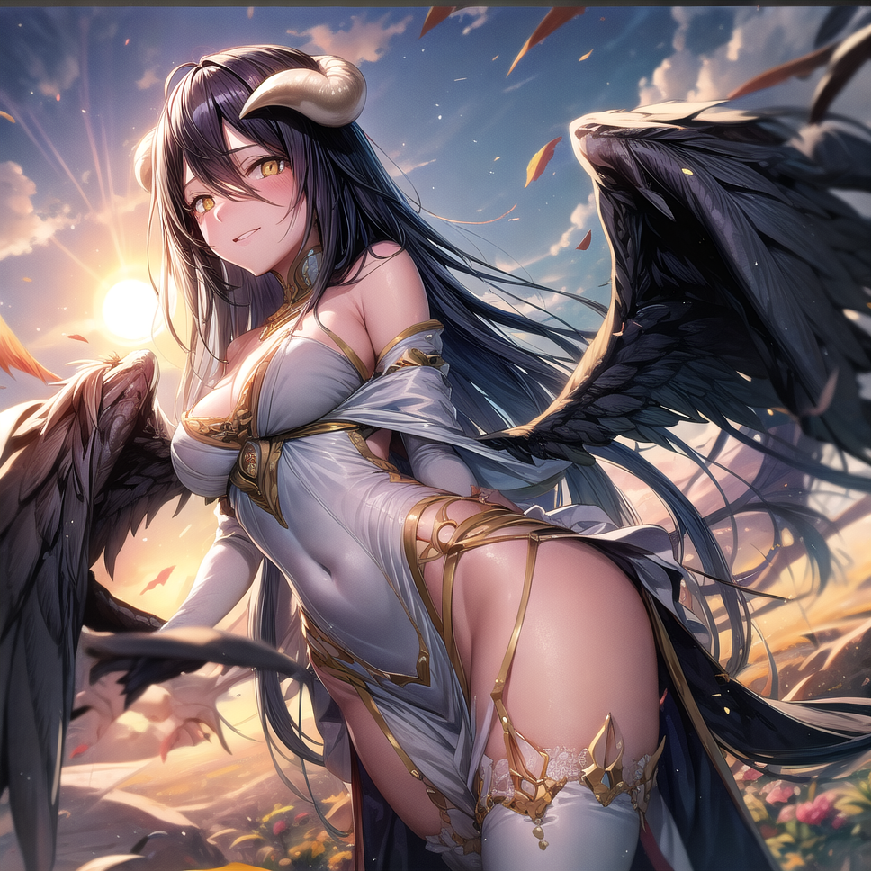 AI Art: Albedo (Overlord) by @Neko | PixAI