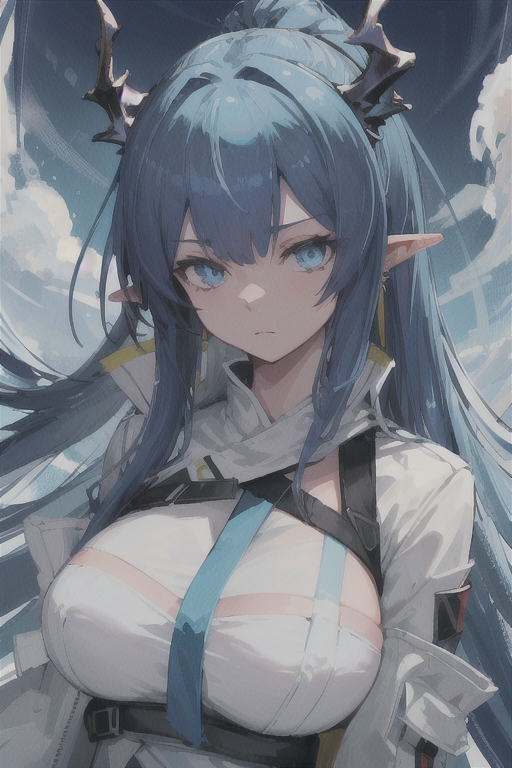 AI,, AI-generated image, girl / Huo Ling Er - pixiv