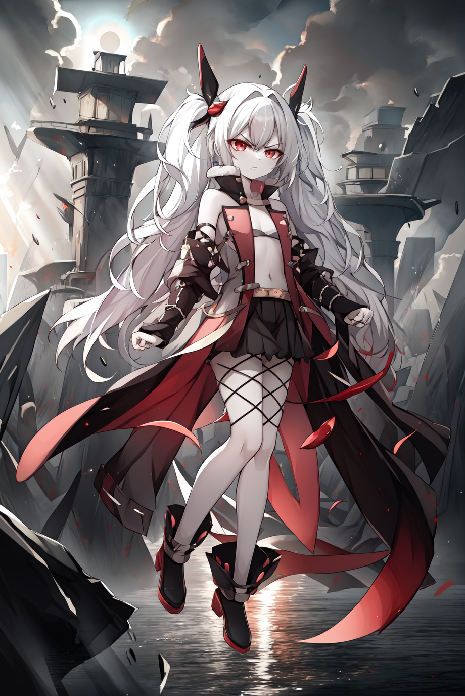 AI Art: Azur lane laffey meta by @user-1713320038822432035 | PixAI