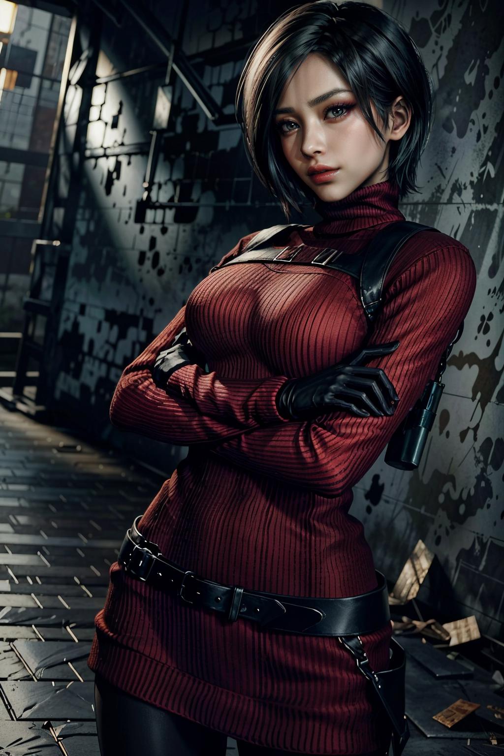 AI Art LoRA Model: Ada Wong from Resident Evil | PixAI