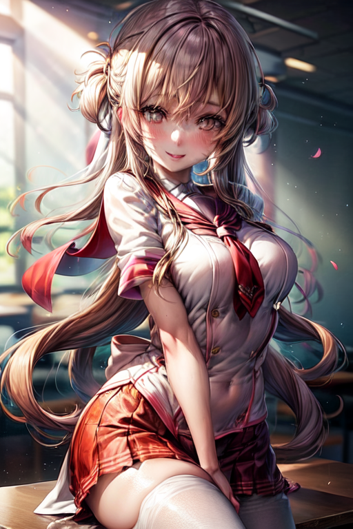 AI Art: Yuuki Asuna by @Phi