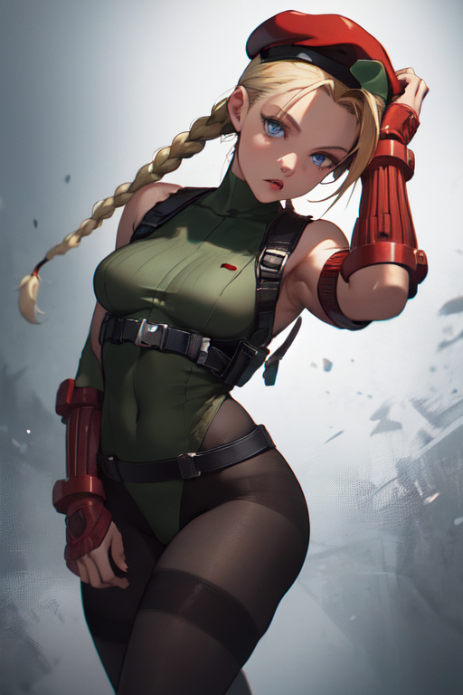 Cammy White (Street Fighter), AI Cosplay-Fanart