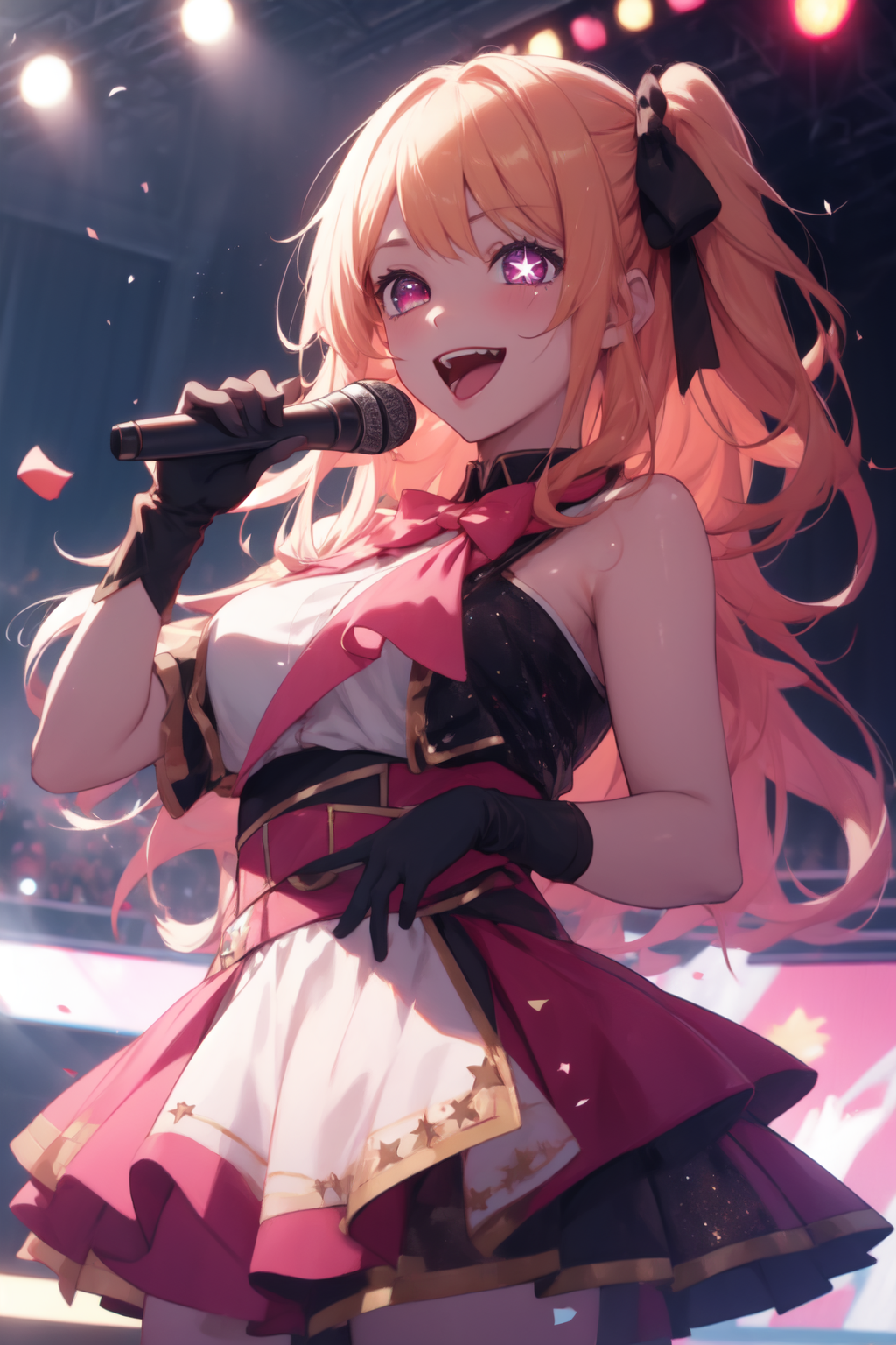 AI Art: Hoshino Ruby🎤 (Oshi no Ko) by @TMG | PixAI