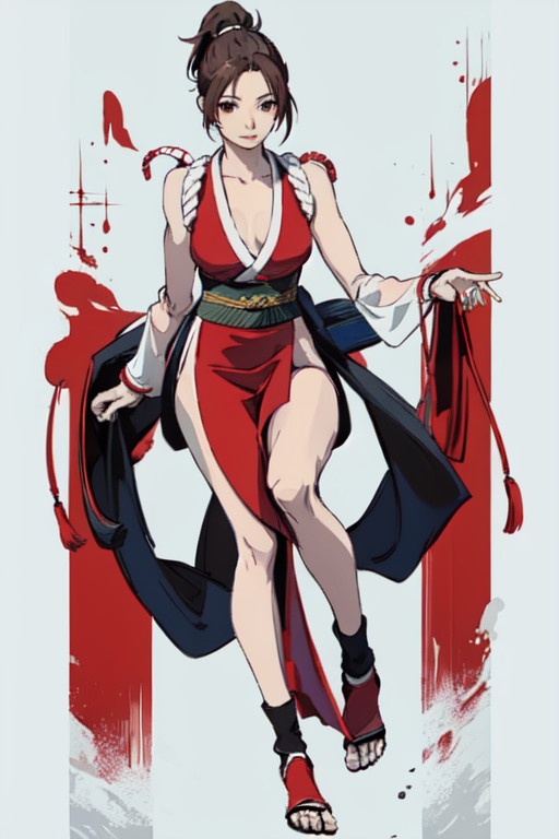 AI Art: Mai Shiranui by @AOA | PixAI