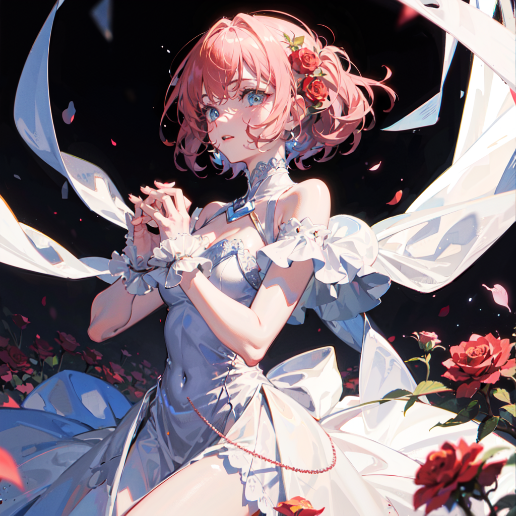 Ai Art Wedding Rose By Eagelaxis Pixai Anime Ai Art Generator For My Xxx Hot Girl 6110