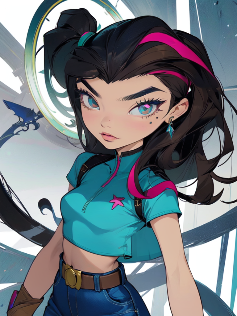 AI Art: juniper lee by @Yolo Crayolo | PixAI