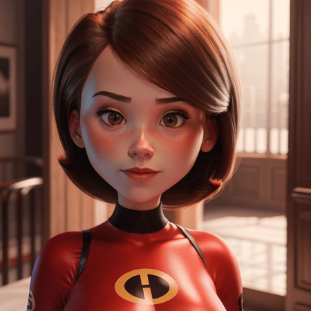 AI Art LoRA Model Helen Parr PixAI