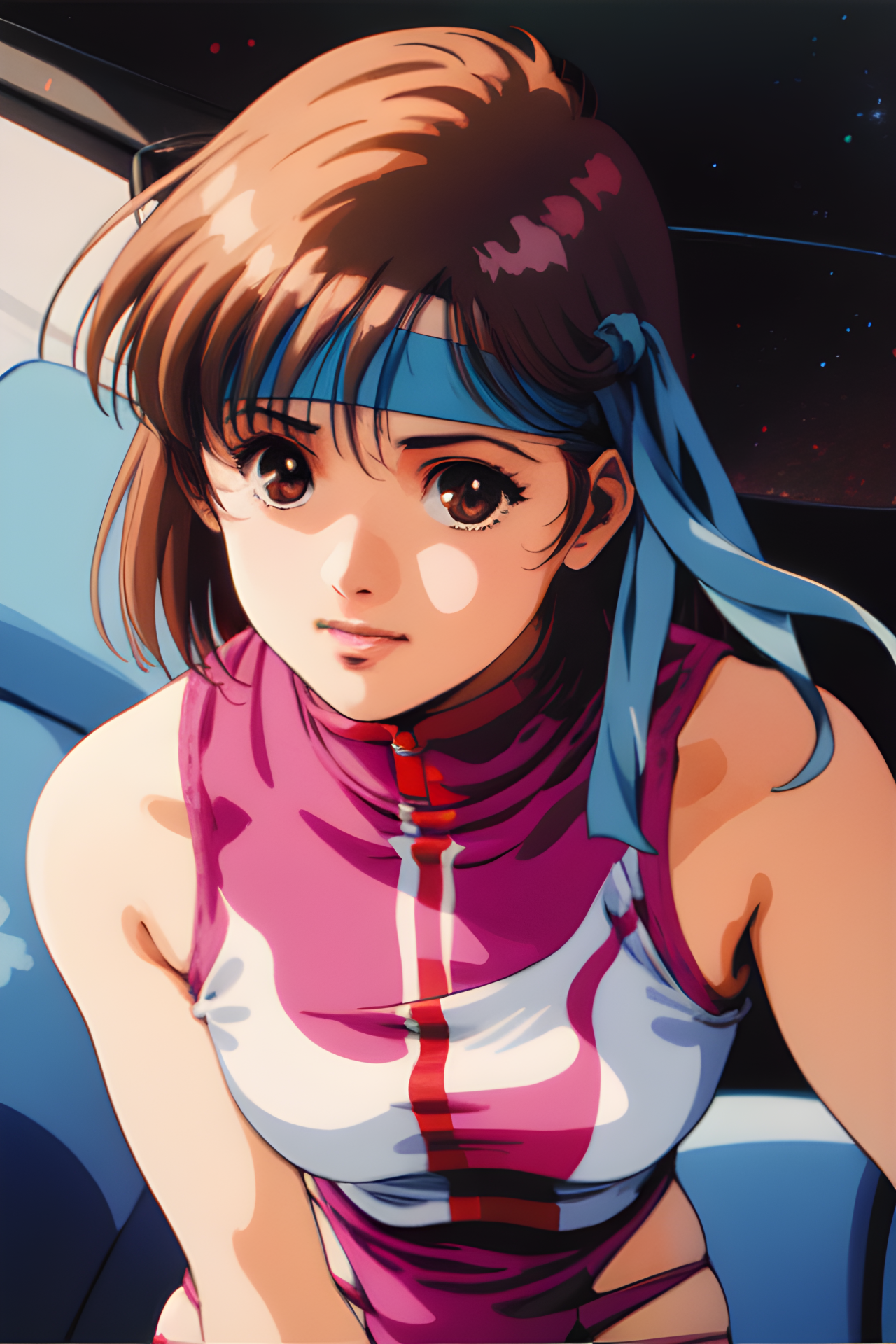 AI Art: タカヤ・ノリコ (2) / Takaya Noriko (2) - トップをねらえ / GunBuster por @Marcy  Gonzales | PixAI