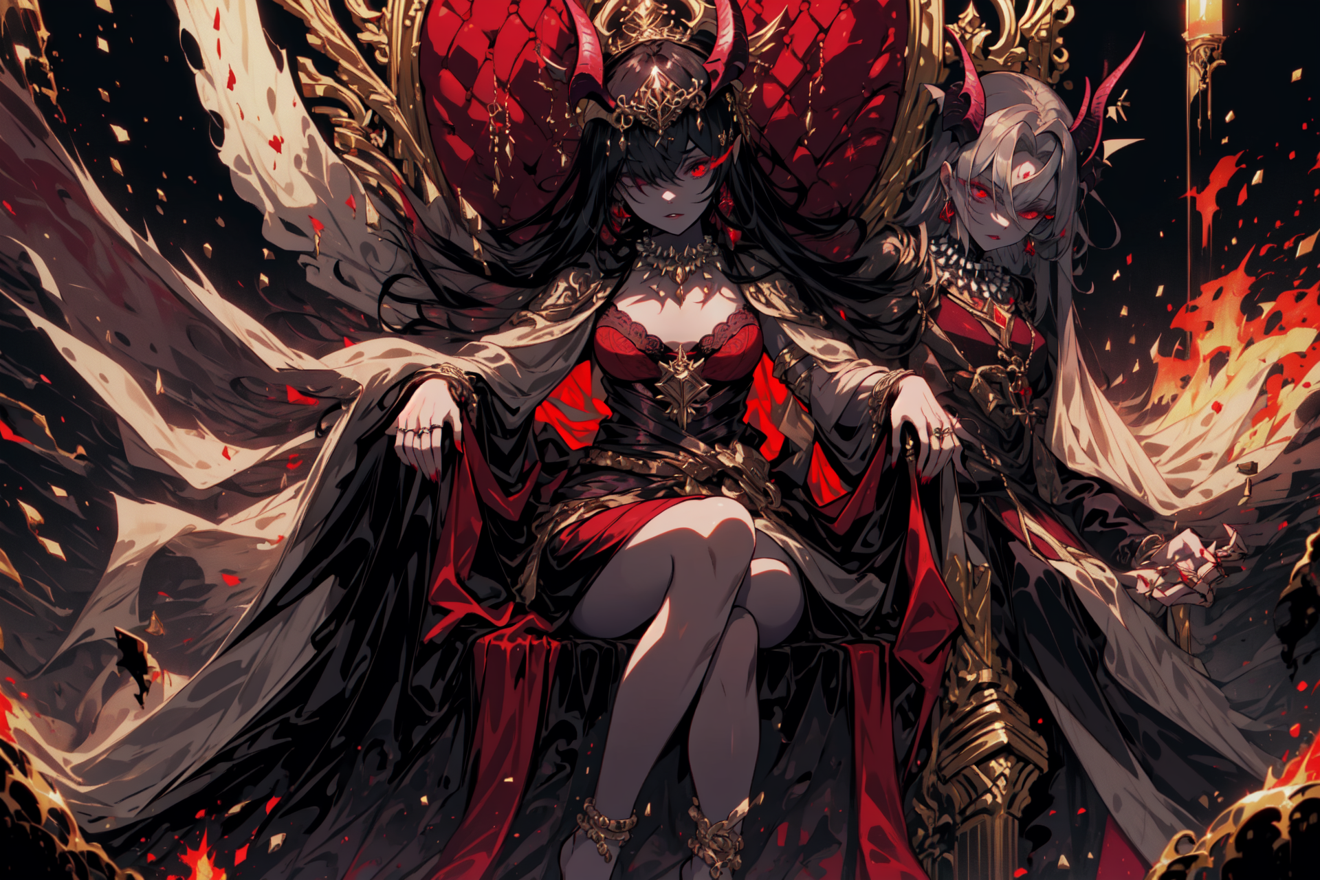 AI Art: Demon Queen Lilith by @Gengario | PixAI