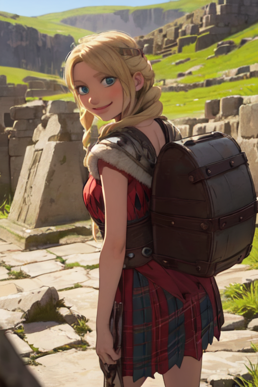 AI Art Astrid Hofferson By Anonymous PixAI