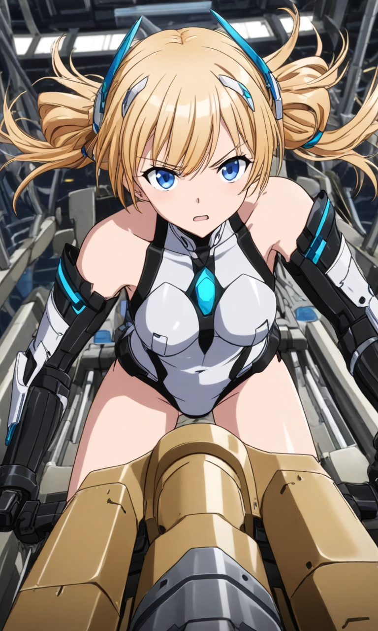 AI Art: Angela Balzac (アンジェラ・バルザック) - Expelled from Paradise (楽園追放) by @紳士  | PixAI