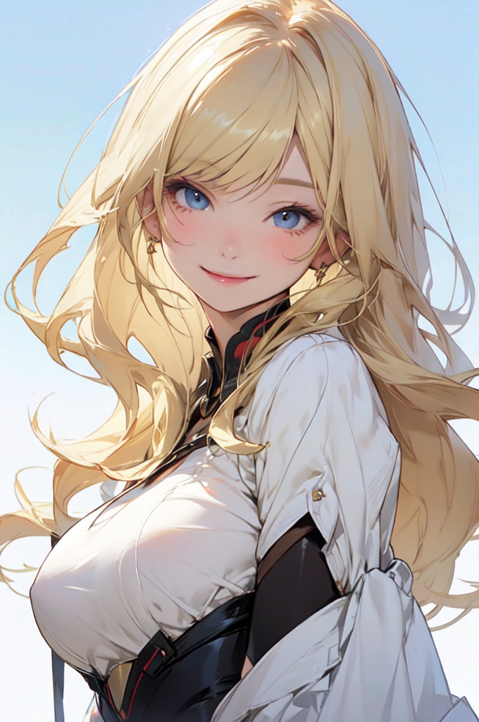 AI Art: Blonde Anime Girl by @Seikoi-Art