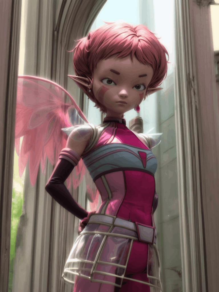 Ai Art Model Aelita Lyoko Outfit S4 V1 Pixai 9000