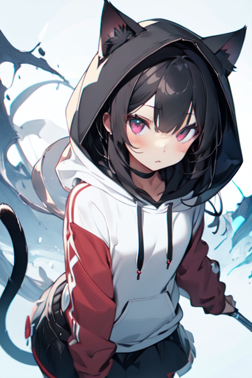 Neko hotsell girl hoodie