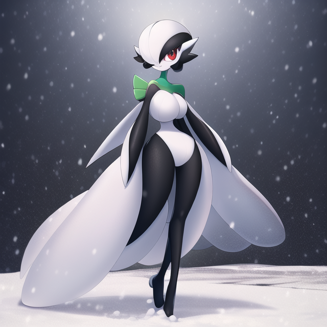 AI Art: Gardevoir by @john