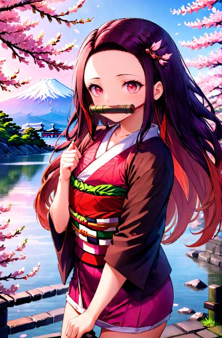 AI Art Model: Kamado Nezuko 祢豆子 for SDXL #Nezuko | PixAI