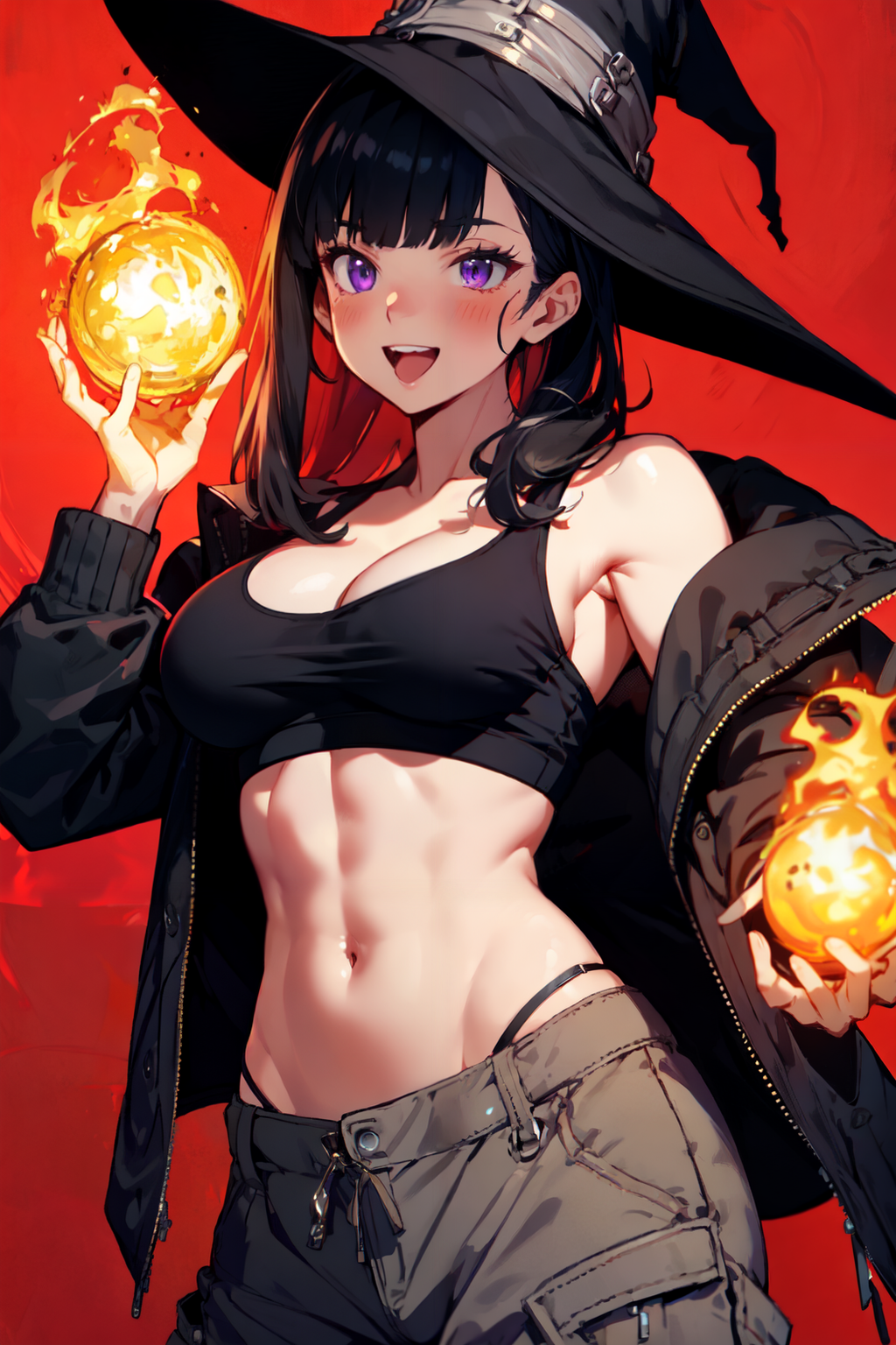 AI Art: マキ - 炎炎ノ消防隊 Maki Oze - Fire Force por @紳士 | PixAI