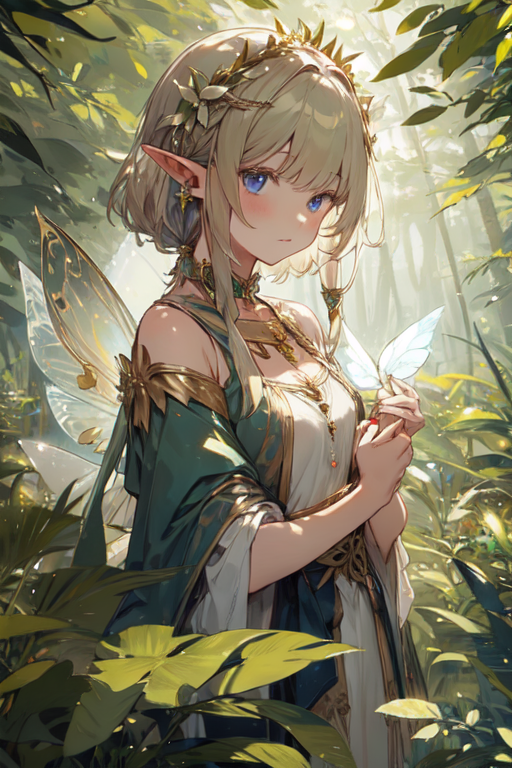 anime nature fairy