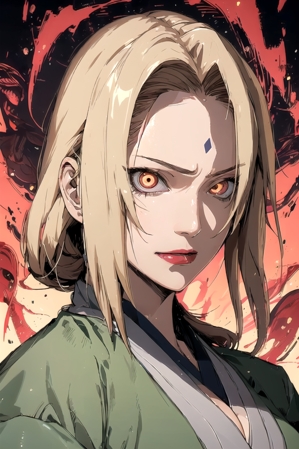 AI Art: Evil Tsunade by @Alex Vermerris | PixAI