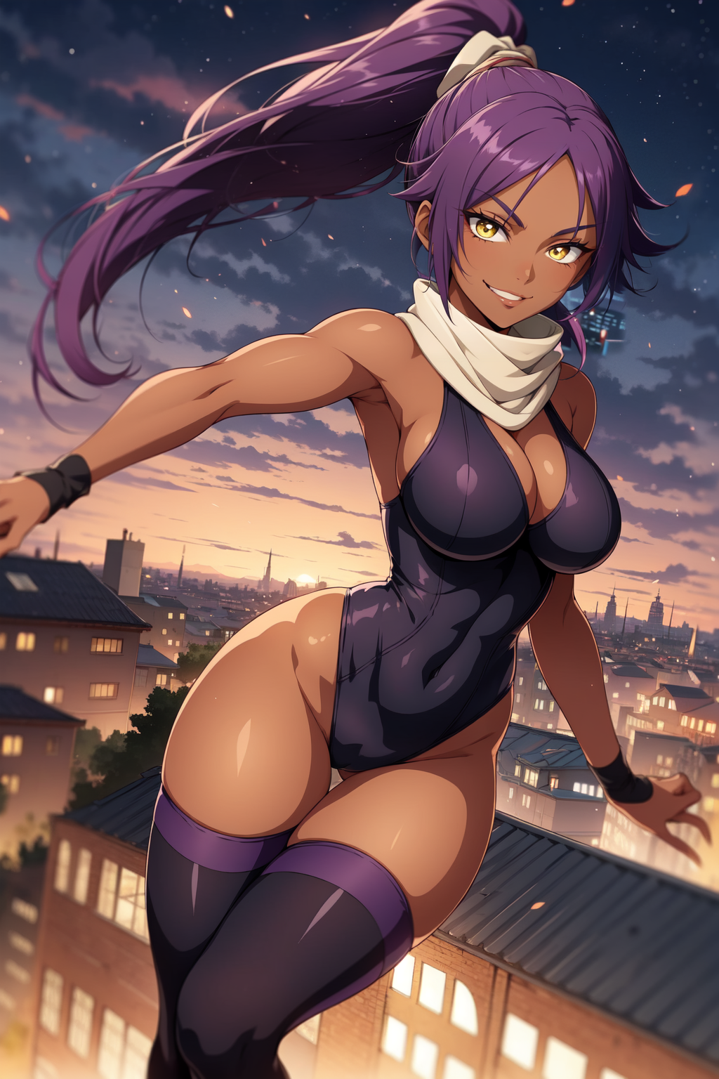 AI Art: Yoruichi by @Yor=MUMMY | PixAI