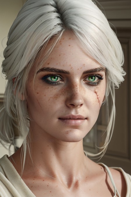 Ai Art Lora Model Ciri The Witcher Wild Hunt Pixai